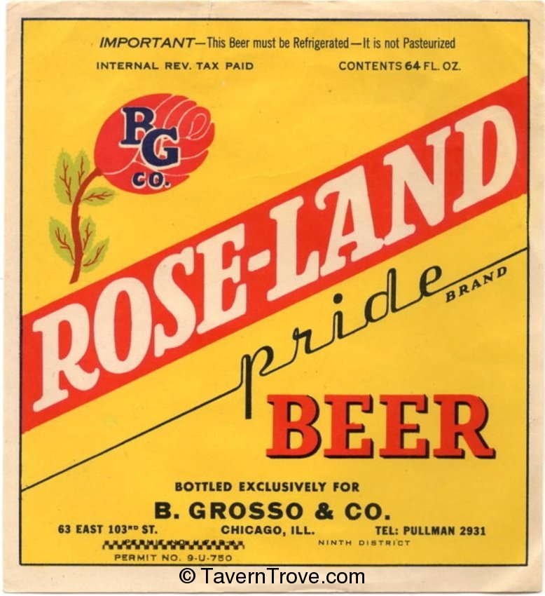 Rose-Land Pride Beer