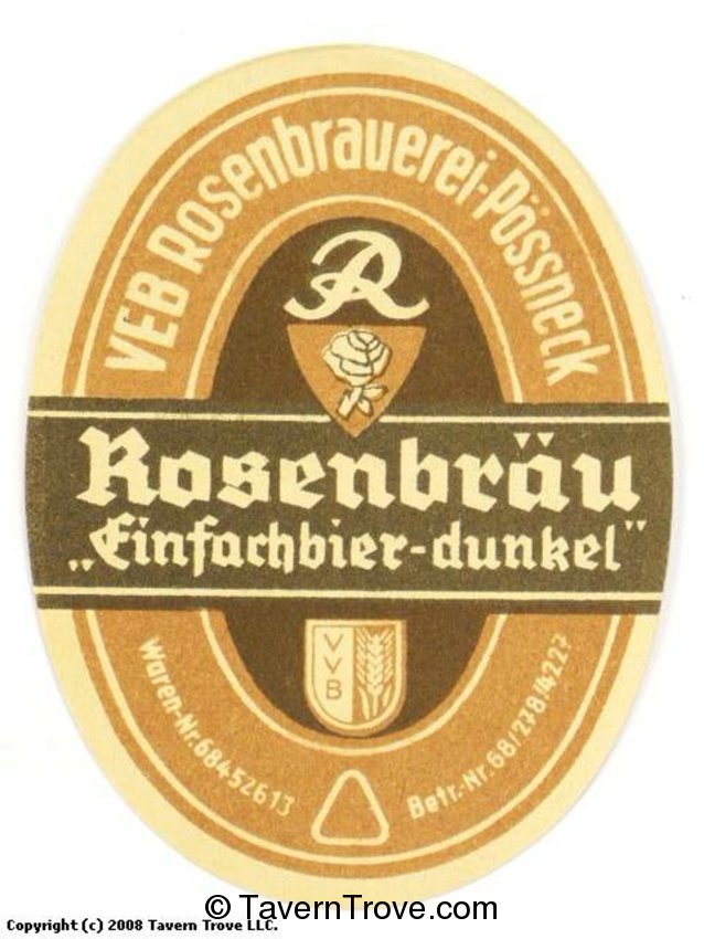 Rosenbräu Einfachbier-Dunkel