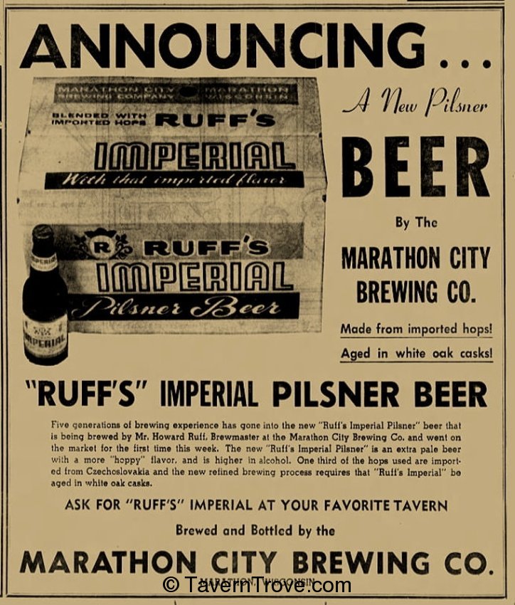 Ruff's Imperial Pilsner Beer