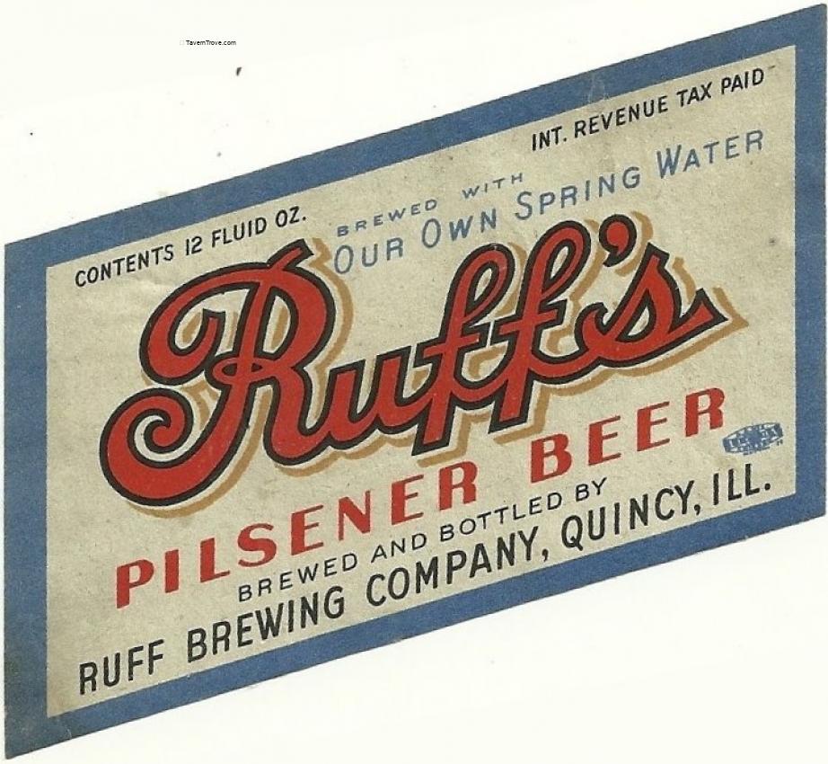 Ruff's Pilsener Beer