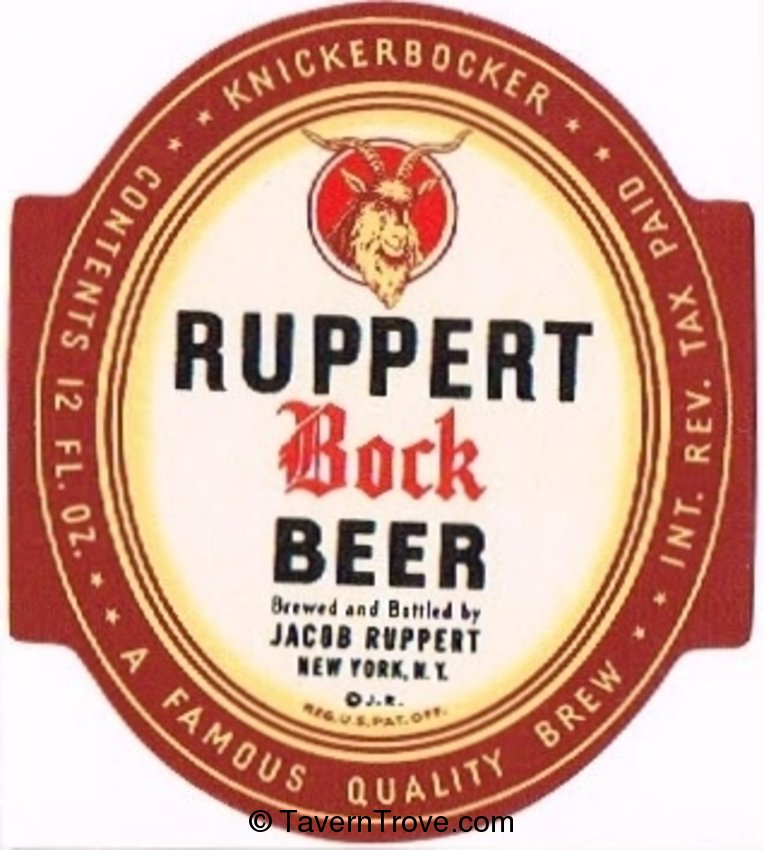 Ruppert Bock Beer