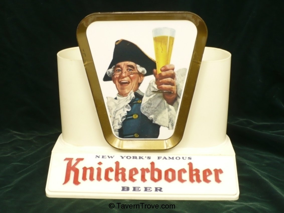 Ruppert Knickerbocker Beer foam scraper holder