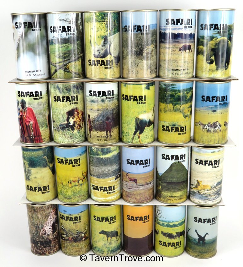 Safari Beer Complete Set