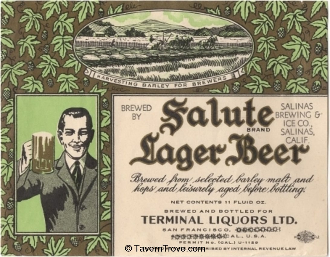 Salute Lager Beer