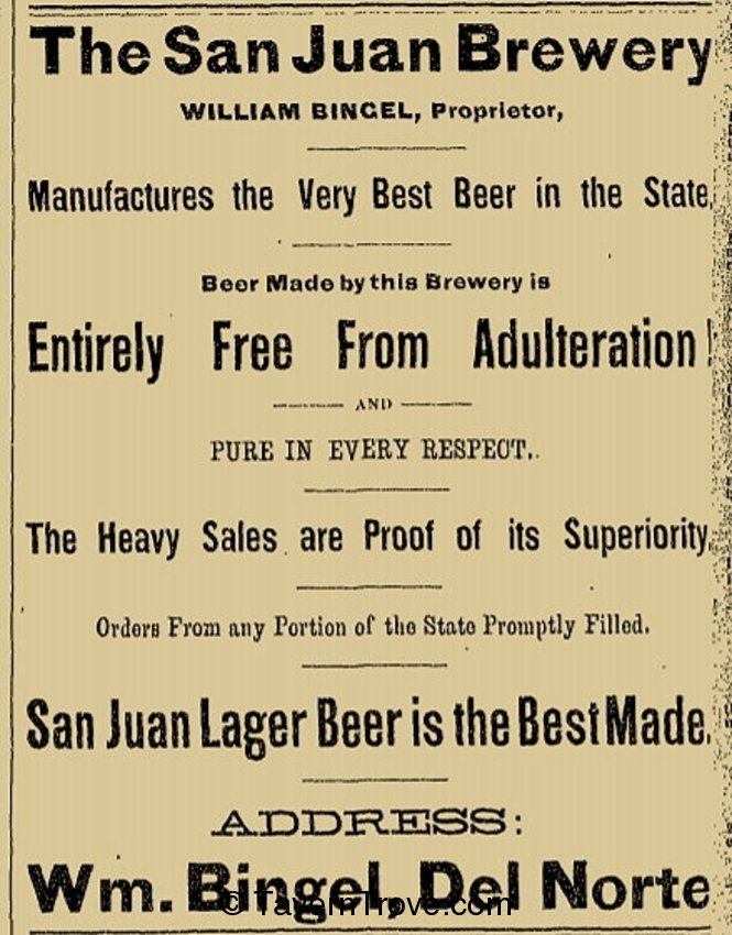 San Juan Lager Beer