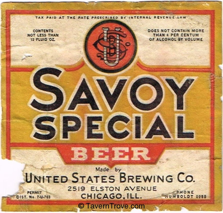 Savoy Special Brew