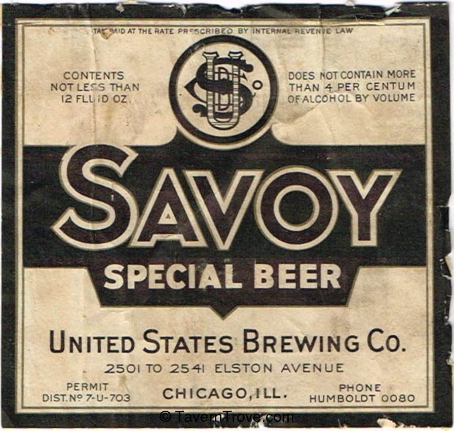 Savoy Special Brew