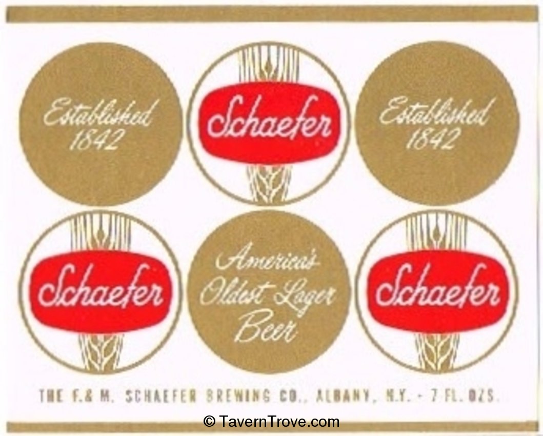 Schaefer Beer 