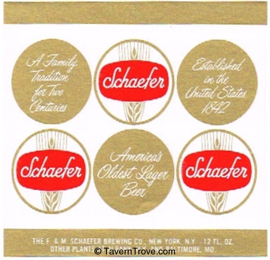 Schaefer Beer