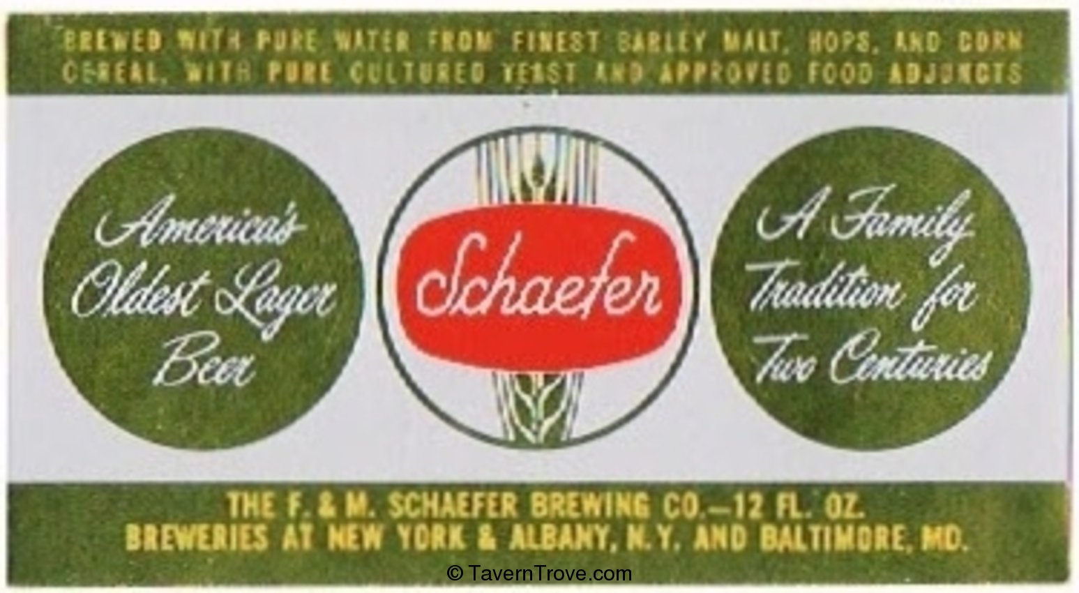 Schaefer Beer