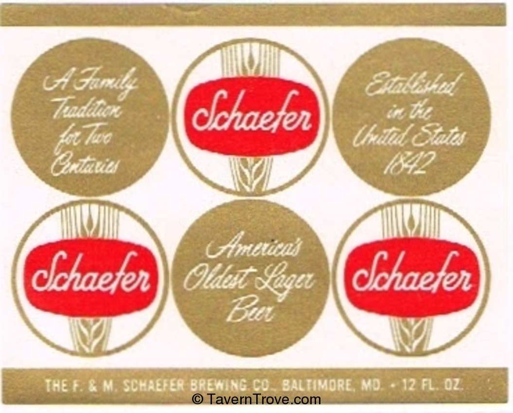 Schaefer Beer