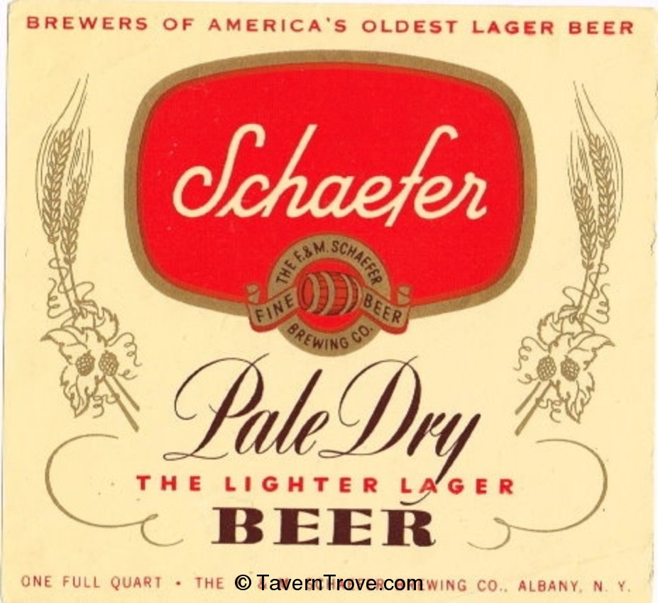 Schaefer Pale Dry Beer