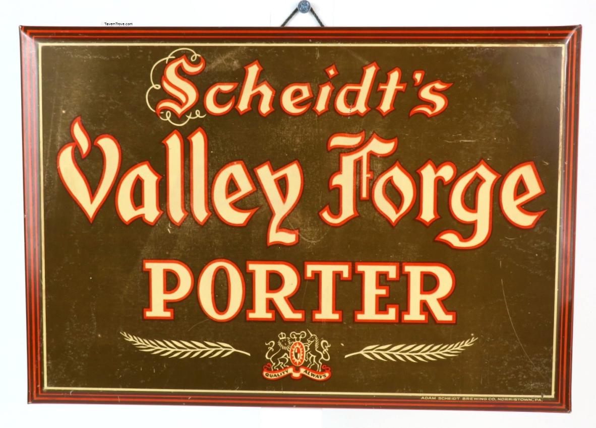 Scheidt's Valley Forge Porter TOC