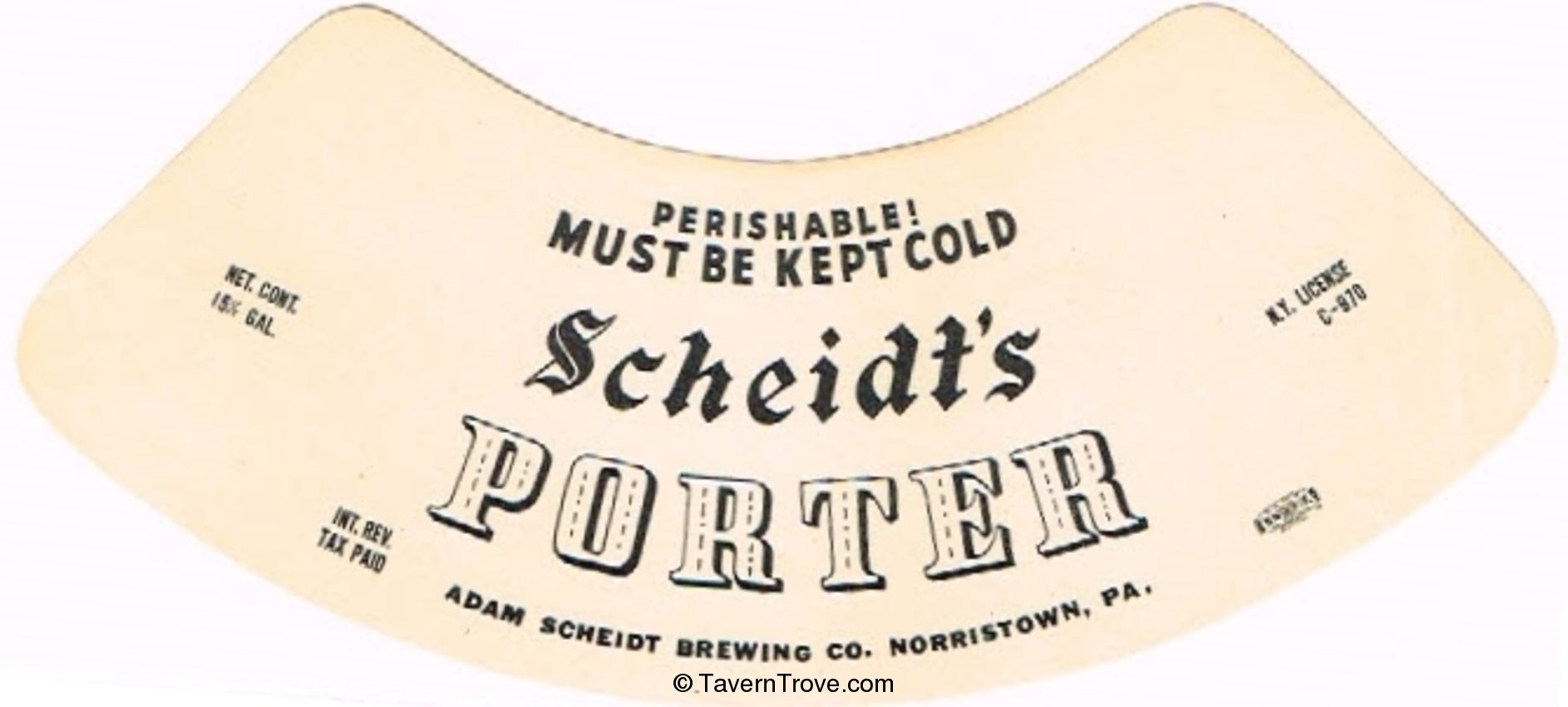 Scheidt's Porter