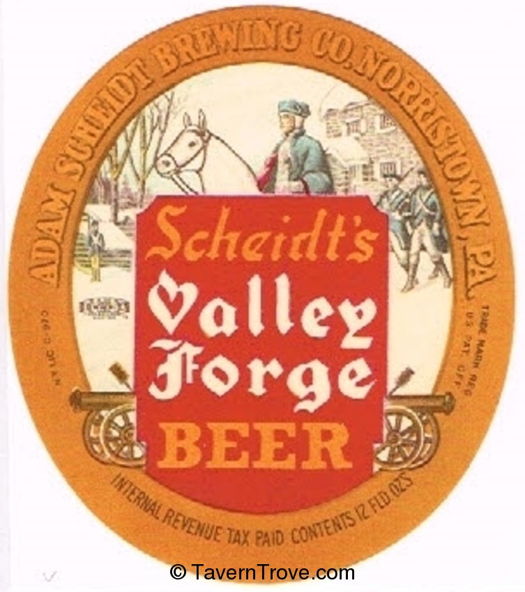 Scheidt's Valley Forge Beer