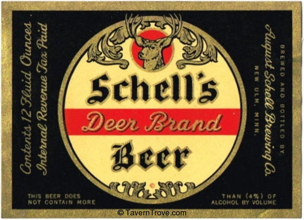 Schell's Deer Brand Beer