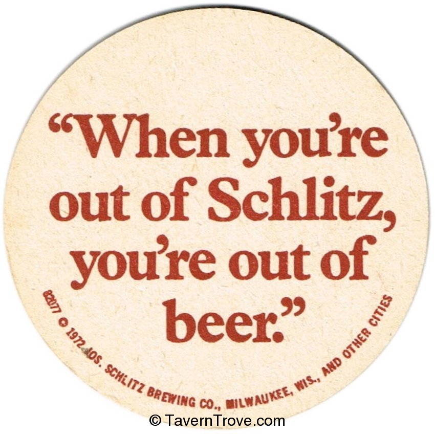 Schlitz Beer