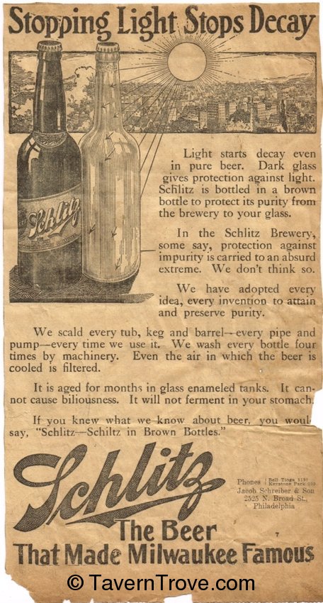 Schlitz Beer