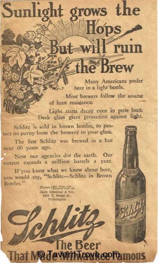 Schlitz Beer