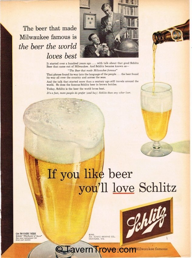 Schlitz Beer