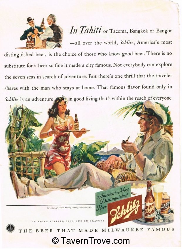 Schlitz Beer