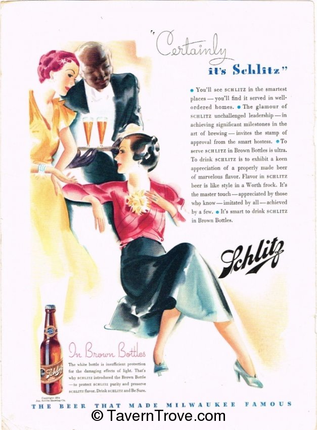 Schlitz Beer