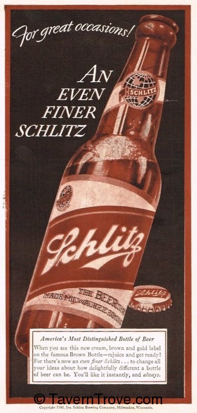 Schlitz Beer