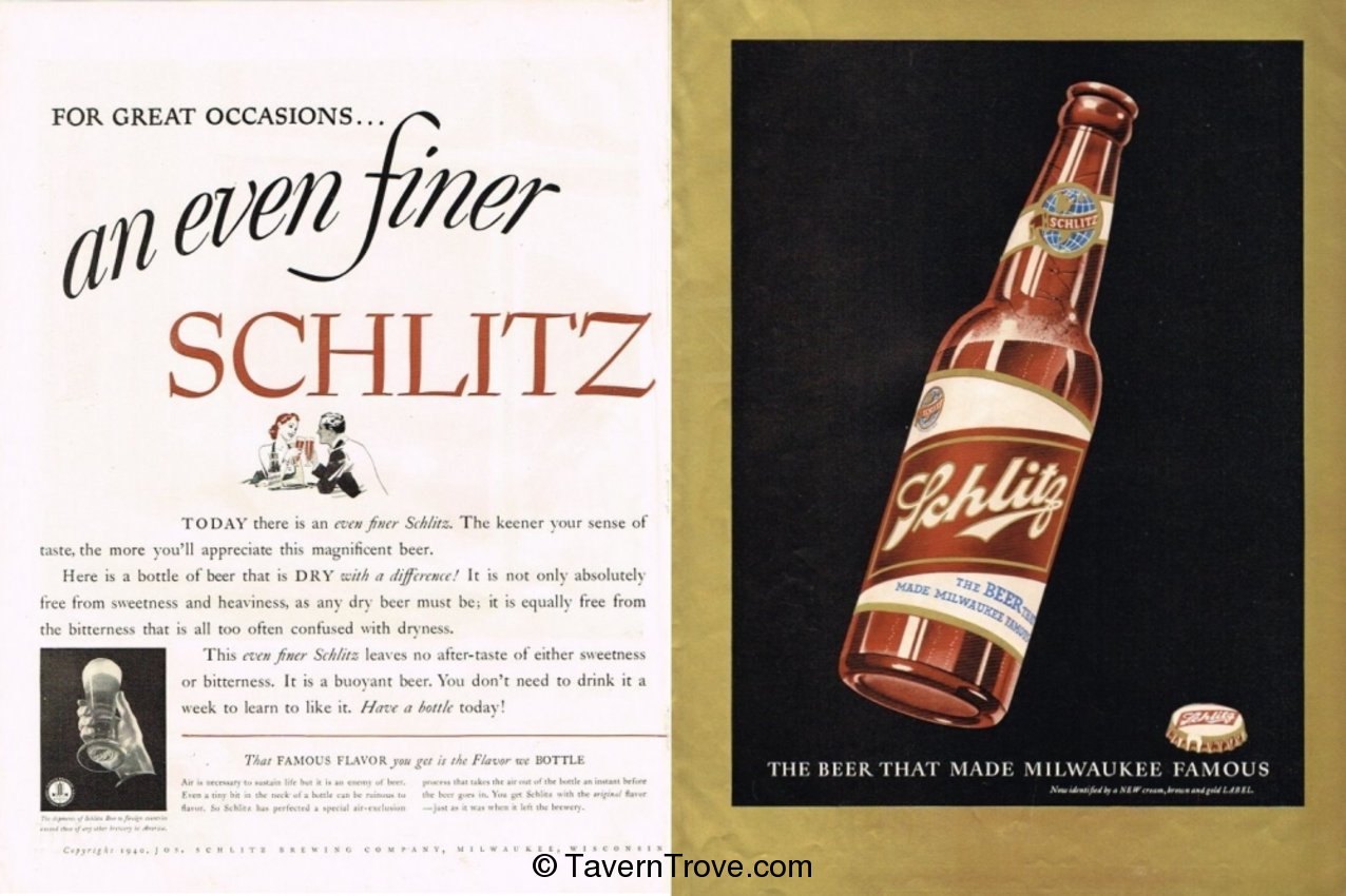 Schlitz Beer