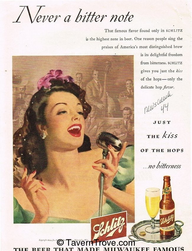 Schlitz Beer