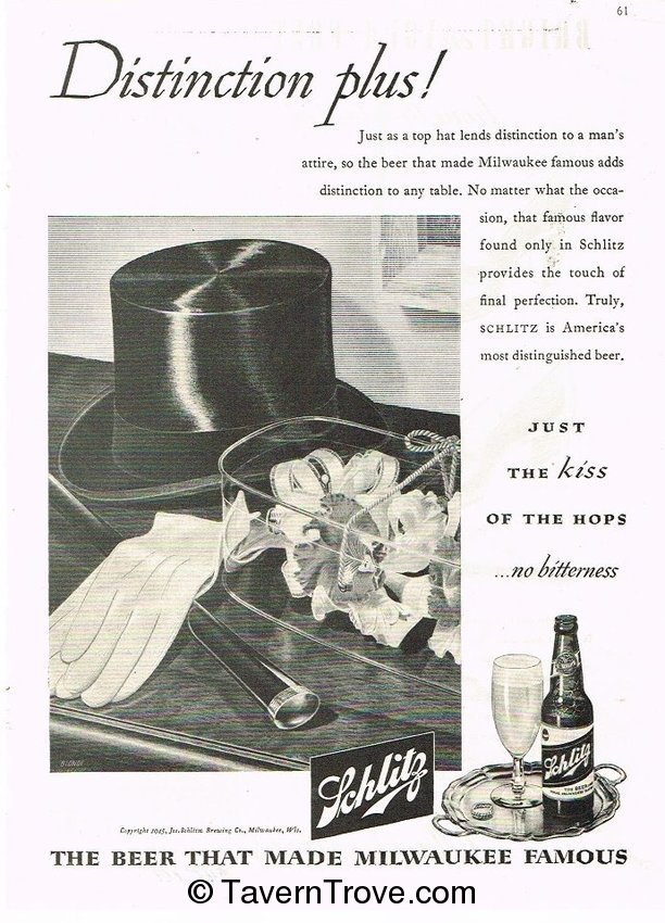 Schlitz Beer