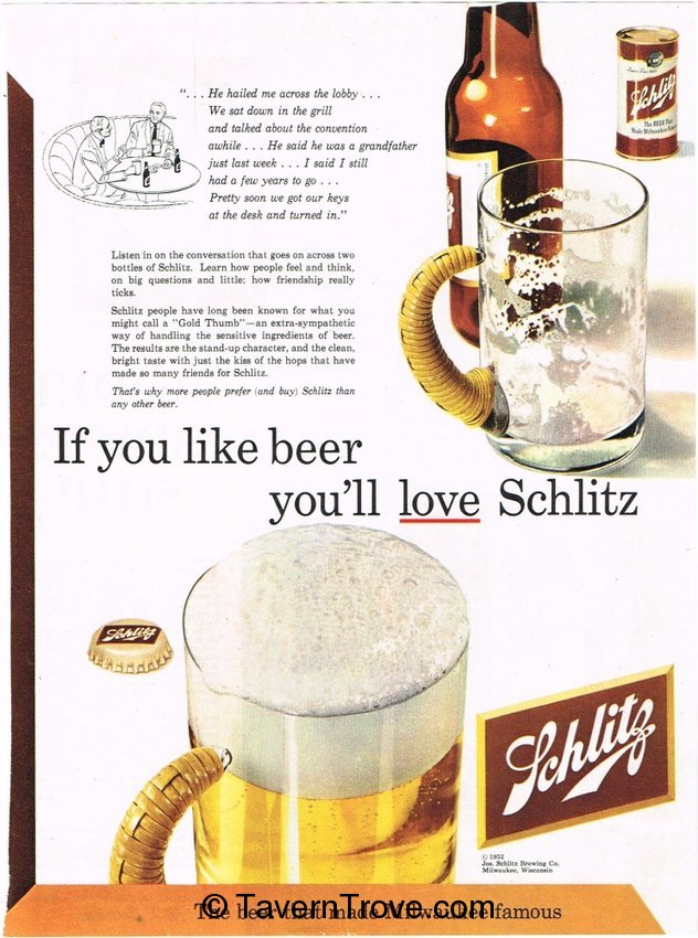 Schlitz Beer