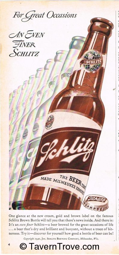 Schlitz Beer