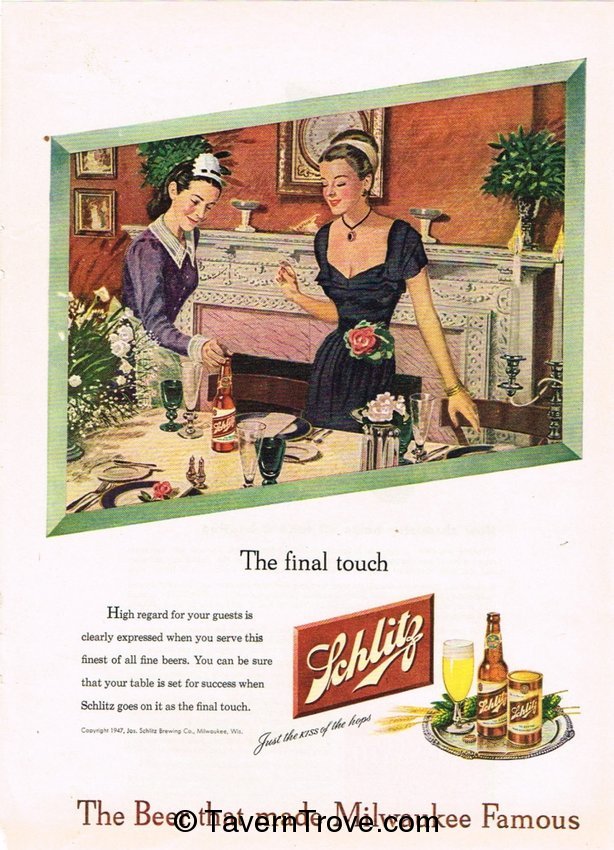 Schlitz Beer