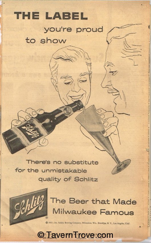 Schlitz Beer