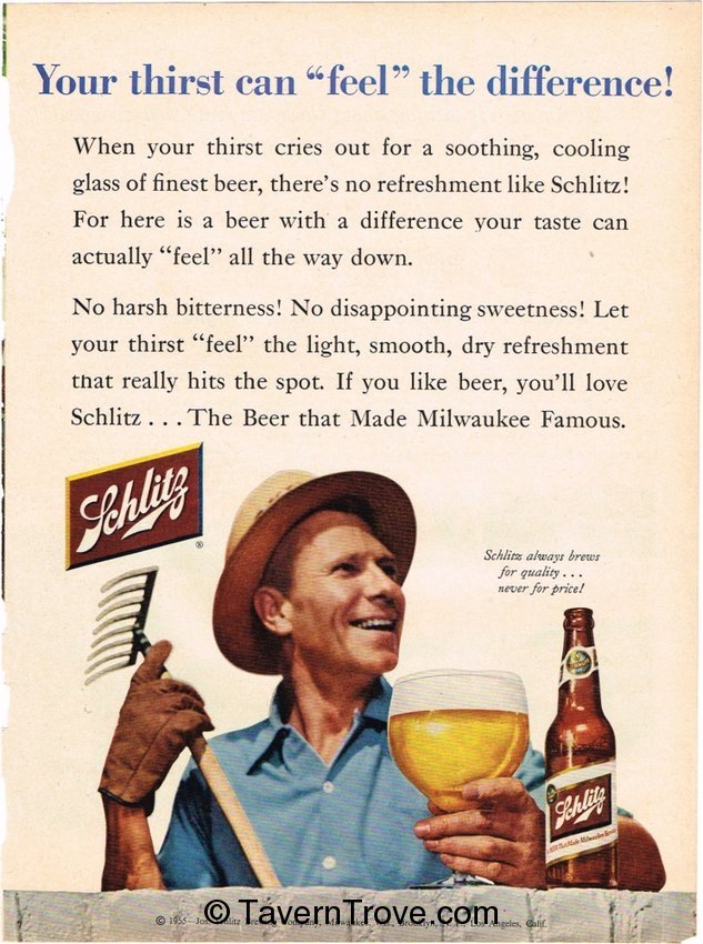 Schlitz Beer