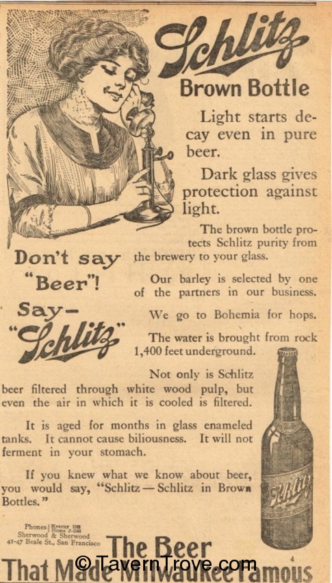 Schlitz Beer