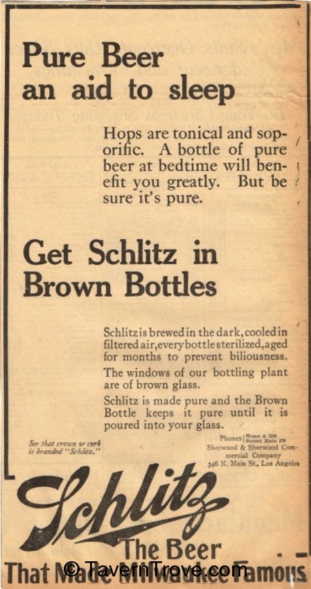 Schlitz Beer