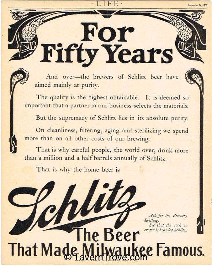 Schlitz Beer