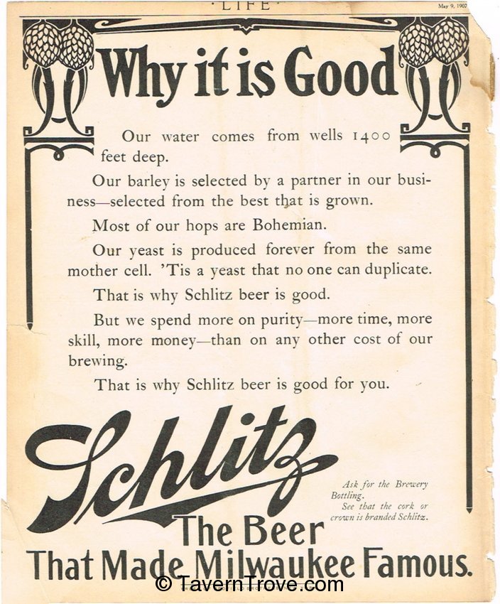 Schlitz Beer