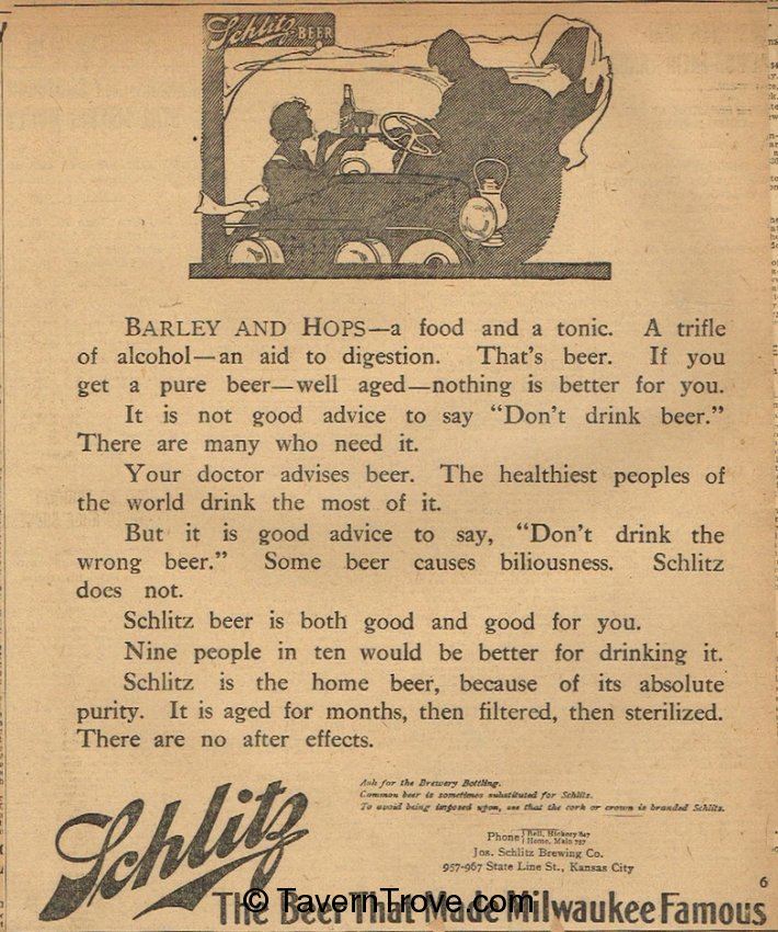 Schlitz Beer