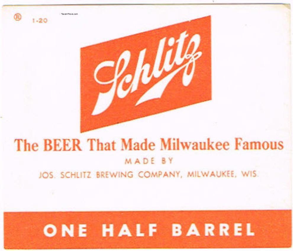 Schlitz Beer