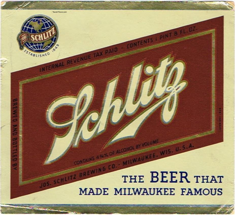 Schlitz Beer