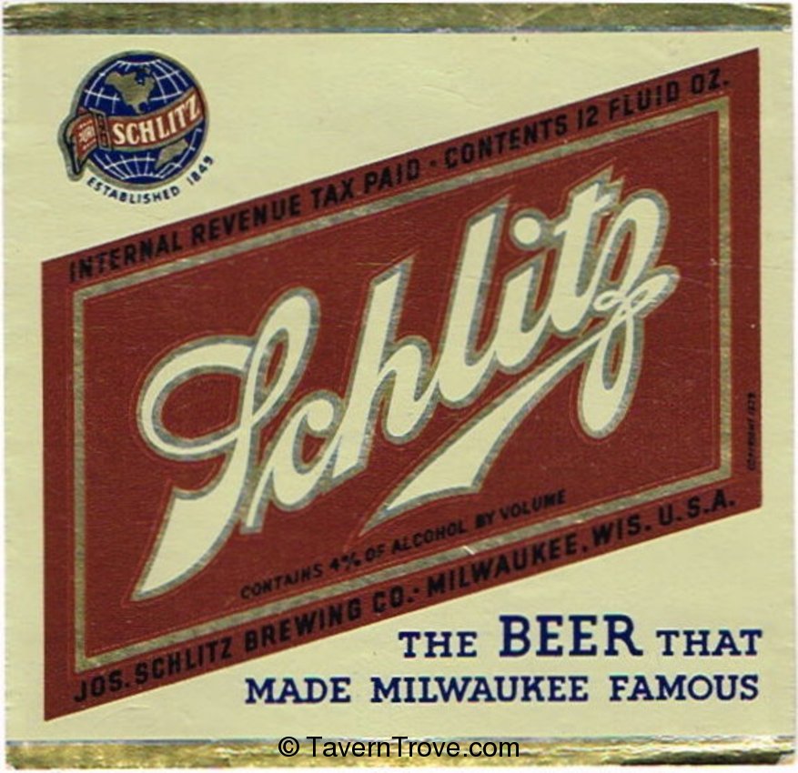 Schlitz Beer