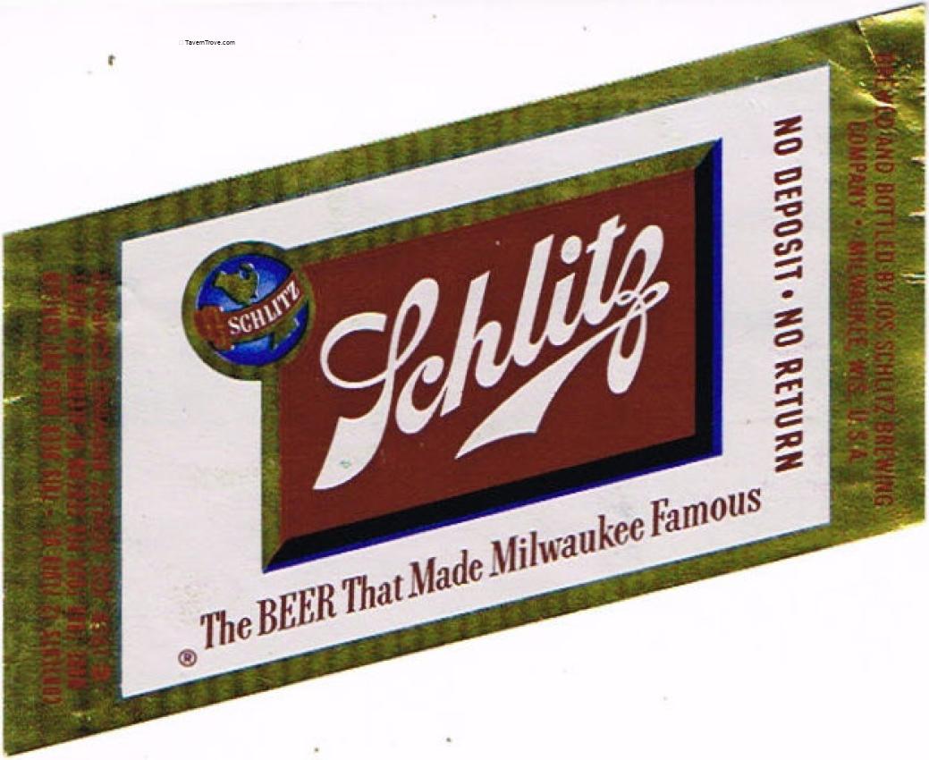 Schlitz Beer (NDNR)