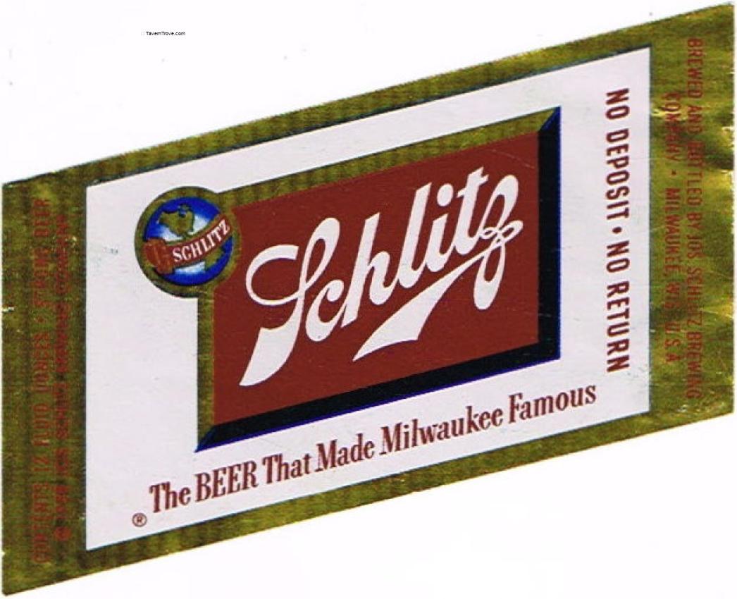 Schlitz Beer (NDNR)