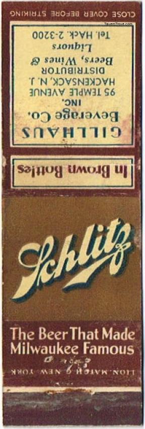 Schlitz Beer Dupe