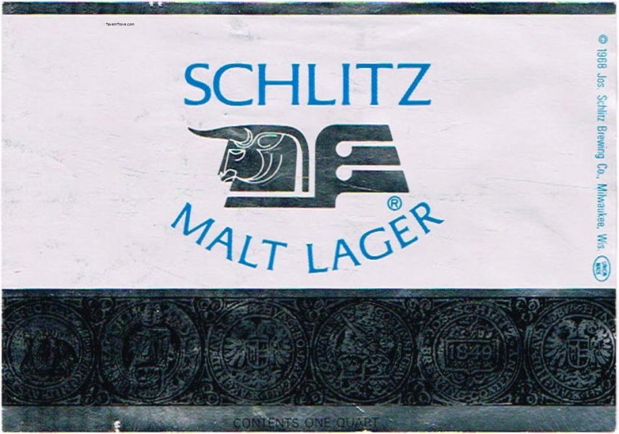 Schlitz Malt Lager