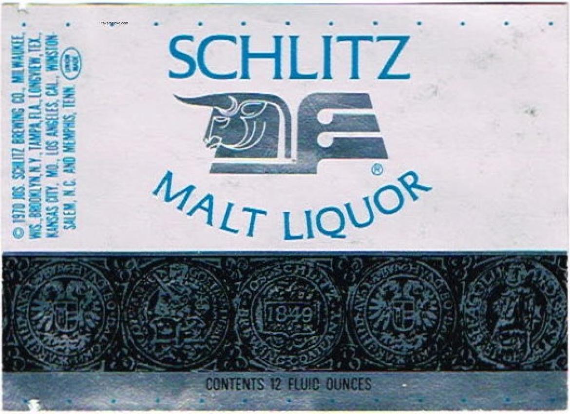 Schlitz Malt Liquor