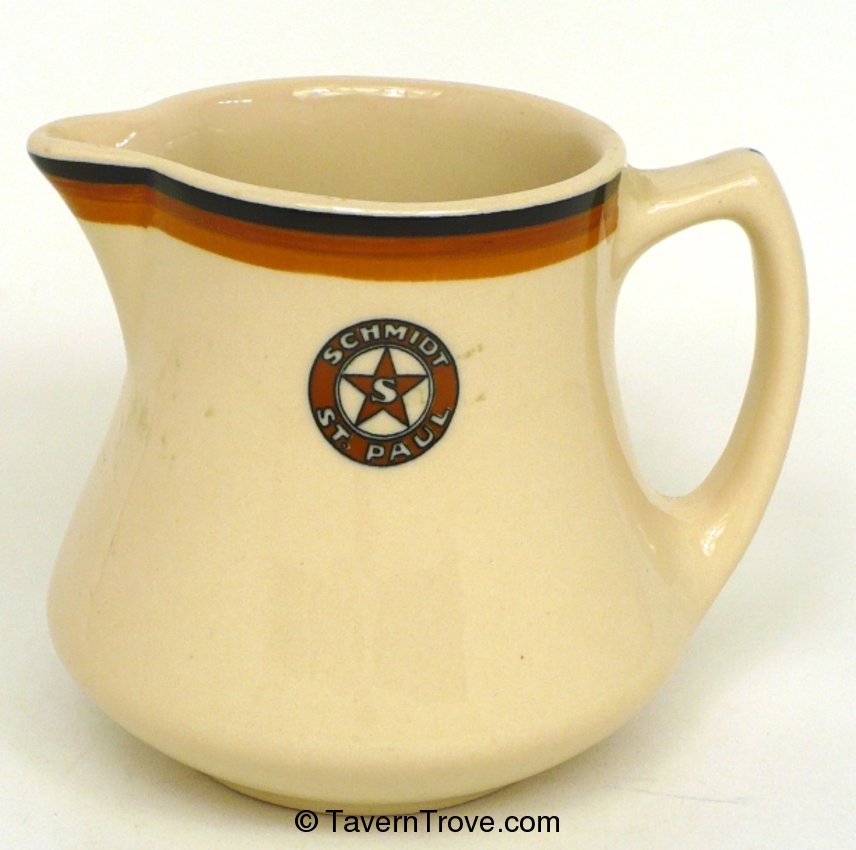 Schmidt Brewery Ware Creamer