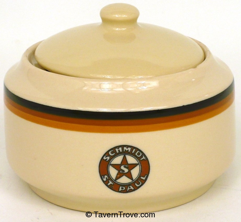 Schmidt Brewery Ware Sugar Bowl